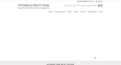 Desktop Screenshot of fitzgeraldrealtyteam.com